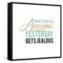 Make Today Awesome-Bella Dos Santos-Framed Stretched Canvas