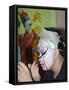 Make-Up Preparations, Taipei Eye, Chinese Theatre, Cultural Dance Performance, Taipei City, Taiwan-Christian Kober-Framed Stretched Canvas