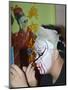 Make-Up Preparations, Taipei Eye, Chinese Theatre, Cultural Dance Performance, Taipei City, Taiwan-Christian Kober-Mounted Photographic Print