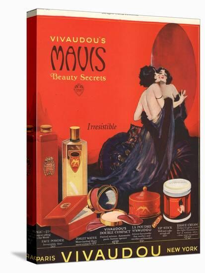 Make-Up Womens Skincare, USA, 1920-null-Stretched Canvas