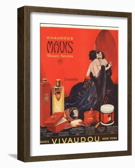 Make-Up Womens Skincare, USA, 1920-null-Framed Giclee Print