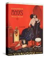 Make-Up Womens Skincare, USA, 1920-null-Stretched Canvas