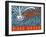 Make Waves Choc Wbanner-Stephen Huneck-Framed Giclee Print