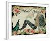 Make Waves Mermaid-sylvia pimental-Framed Art Print