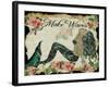 Make Waves Mermaid-sylvia pimental-Framed Art Print