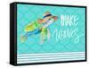 Make Waves-Lanie Loreth-Framed Stretched Canvas