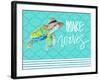 Make Waves-Lanie Loreth-Framed Art Print