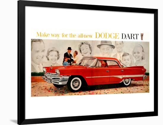 Make Way - All-New Dodge Dart-null-Framed Premium Giclee Print