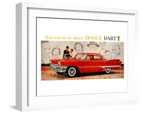 Make Way - All-New Dodge Dart-null-Framed Art Print