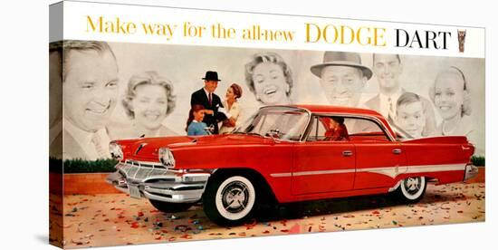 Make Way - All-New Dodge Dart-null-Stretched Canvas