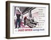 Make Your Money Provide the Driving Power - Put it into the Post Office Savings Bank-Eric Fraser-Framed Art Print