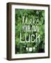 Make Your Own Luck-Kimberly Glover-Framed Giclee Print