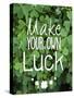 Make Your Own Luck-Kimberly Glover-Stretched Canvas