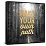 Make Your Own Path-OnRei-Framed Stretched Canvas