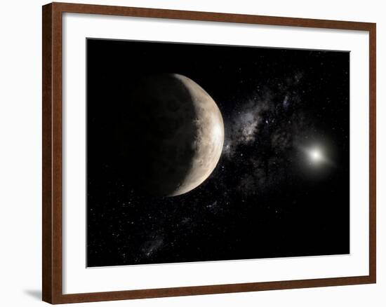 Makemake, a Plutoid Located in a Region Beyond Neptune-Stocktrek Images-Framed Photographic Print