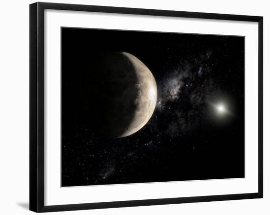 Makemake, a Plutoid Located in a Region Beyond Neptune-Stocktrek Images-Framed Photographic Print