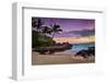 Makena Beach State Park with View towards Molokini Island, Island of Maui, Hawaii, USA-null-Framed Art Print