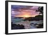 Makena Beach State Park with View towards Molokini Island, Island of Maui, Hawaii, USA-null-Framed Art Print