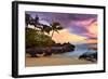 Makena Beach State Park with View towards Molokini Island, Island of Maui, Hawaii, USA-null-Framed Art Print