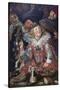 Makers of Shrovetide-Frans Hals-Stretched Canvas