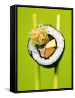 Maki-Sushi with Crabmeat, Scrambled Egg and Tuna-Hartmut Kiefer-Framed Stretched Canvas