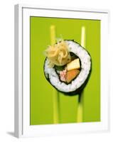 Maki-Sushi with Crabmeat, Scrambled Egg and Tuna-Hartmut Kiefer-Framed Photographic Print