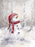 Snowman 1-MAKIKO-Giclee Print