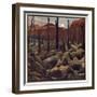 Making a New World, British Artists at the Front, Continuation of the Western Front, c.1918-Paul Nash-Framed Giclee Print