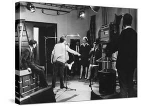 Making a Programme for Southern Television Inside a Studio-null-Stretched Canvas