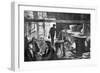 Making Apple Whiskey at a Still in Rockland County, New York Woodcut-null-Framed Giclee Print