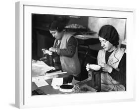 Making Brushes 1930S-null-Framed Photographic Print