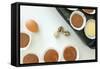 Making Cupcake with Shallow Depth of Field-zurijeta-Framed Stretched Canvas