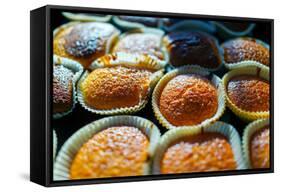 Making Cupcake with Shallow Depth of Field-zurijeta-Framed Stretched Canvas