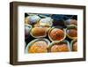 Making Cupcake with Shallow Depth of Field-zurijeta-Framed Photographic Print