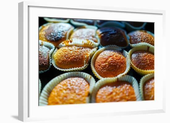 Making Cupcake with Shallow Depth of Field-zurijeta-Framed Photographic Print