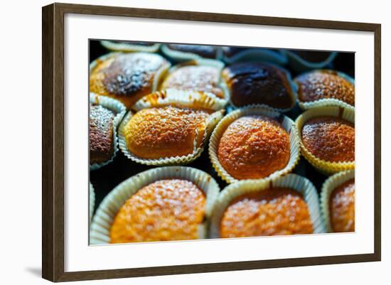 Making Cupcake with Shallow Depth of Field-zurijeta-Framed Photographic Print