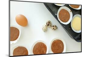 Making Cupcake with Shallow Depth of Field-zurijeta-Mounted Photographic Print