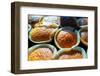 Making Cupcake with Shallow Depth of Field-zurijeta-Framed Photographic Print