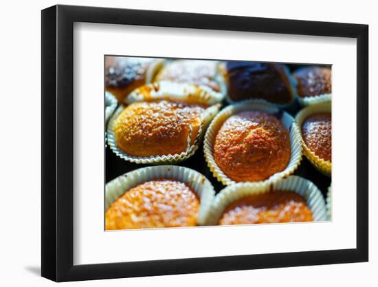 Making Cupcake with Shallow Depth of Field-zurijeta-Framed Photographic Print