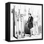 Making Edison Light Bulbs, 1880-null-Framed Stretched Canvas