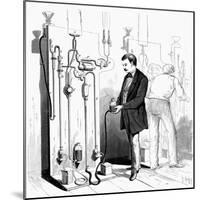 Making Edison Light Bulbs, 1880-null-Mounted Giclee Print