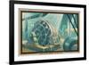 Making Electrical Machinery in the United Kingdom-Austin Cooper-Framed Giclee Print