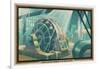 Making Electrical Machinery in the United Kingdom-Austin Cooper-Framed Giclee Print