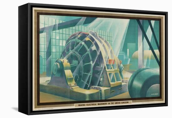 Making Electrical Machinery in the United Kingdom-Austin Cooper-Framed Stretched Canvas