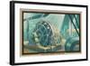 Making Electrical Machinery in the United Kingdom-Austin Cooper-Framed Giclee Print