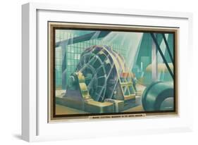 Making Electrical Machinery in the United Kingdom-Austin Cooper-Framed Giclee Print