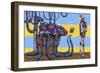 Making Friends Final Frontier-Ric Stultz-Framed Giclee Print