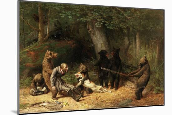 Making Game of the Hunter, 1880-William Holbrook Beard-Mounted Giclee Print