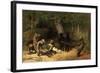 Making Game of the Hunter, 1880-William Holbrook Beard-Framed Giclee Print