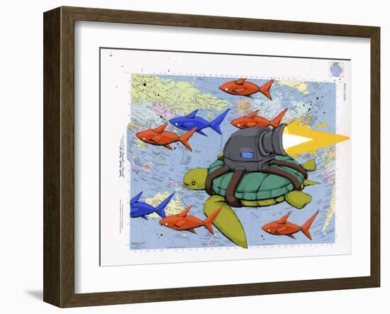 Making Good Time-Ric Stultz-Framed Giclee Print